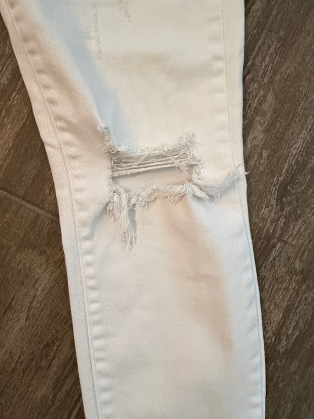 Cello White Ripped Skinny Jeans - Picture 4 of 12